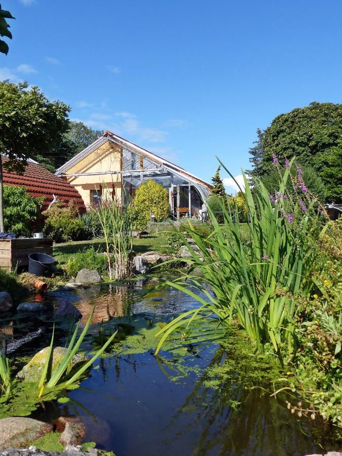 "Balmgarten" Im Naturpark Usedom, Bio Solarhaus Mit Grossem Garten Exteriér fotografie