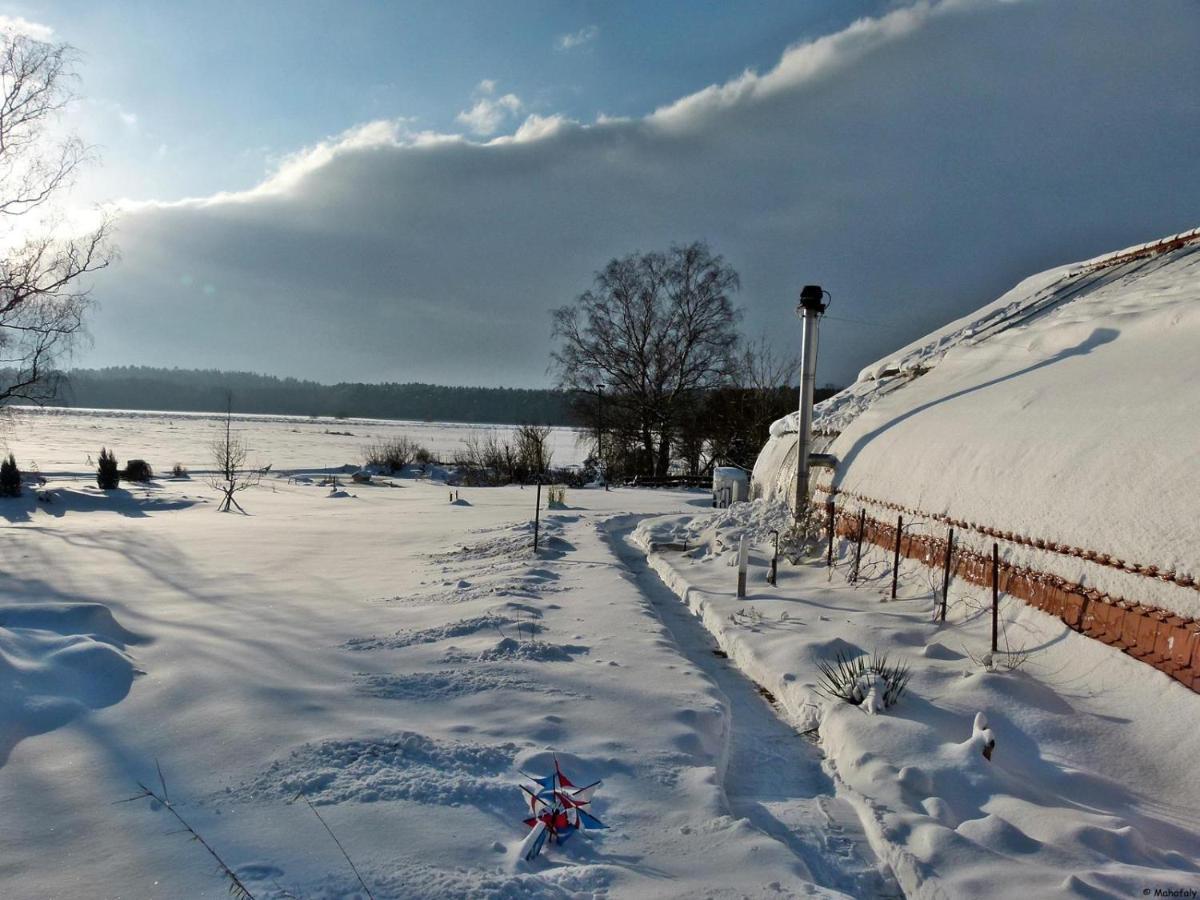 "Balmgarten" Im Naturpark Usedom, Bio Solarhaus Mit Grossem Garten Exteriér fotografie