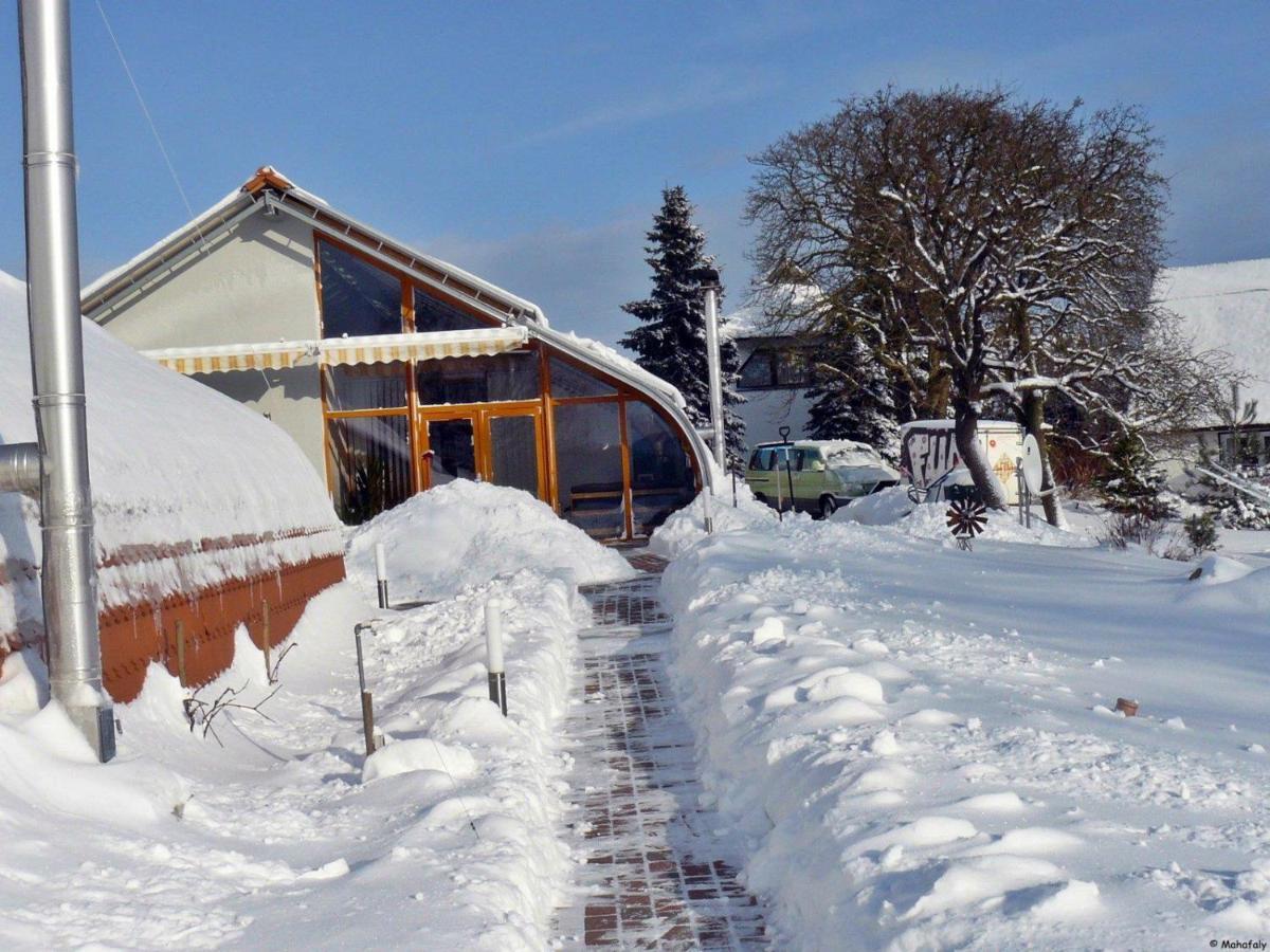 "Balmgarten" Im Naturpark Usedom, Bio Solarhaus Mit Grossem Garten Exteriér fotografie