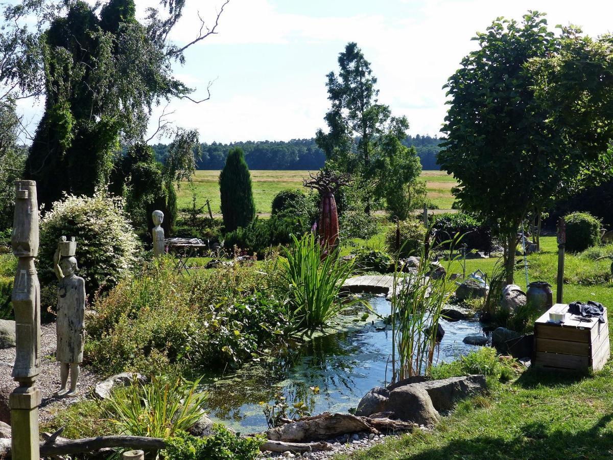 "Balmgarten" Im Naturpark Usedom, Bio Solarhaus Mit Grossem Garten Exteriér fotografie