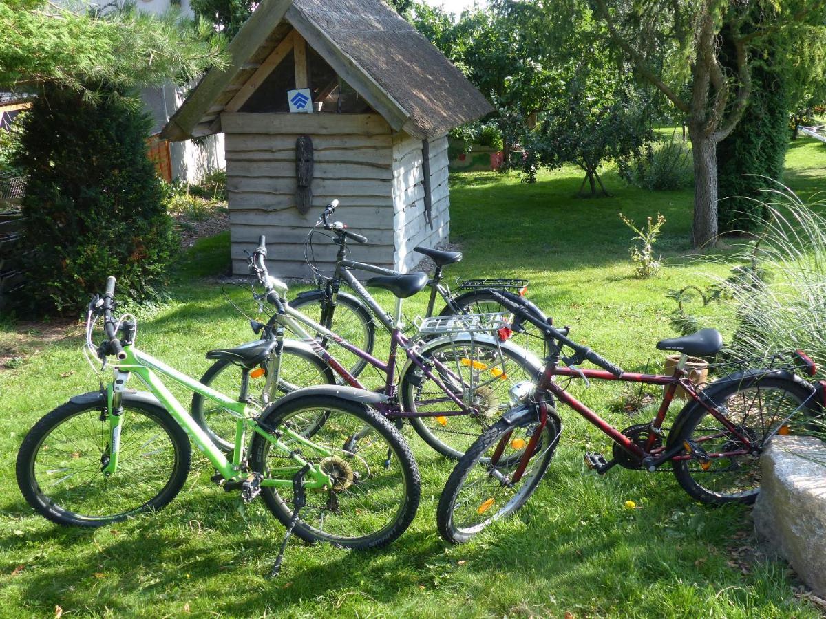 "Balmgarten" Im Naturpark Usedom, Bio Solarhaus Mit Grossem Garten Exteriér fotografie